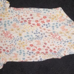 Old Navy Pink and White Bodysuit One Piece